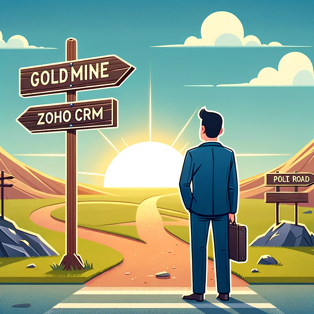 Why switch from GoldMine to Zoho CRM